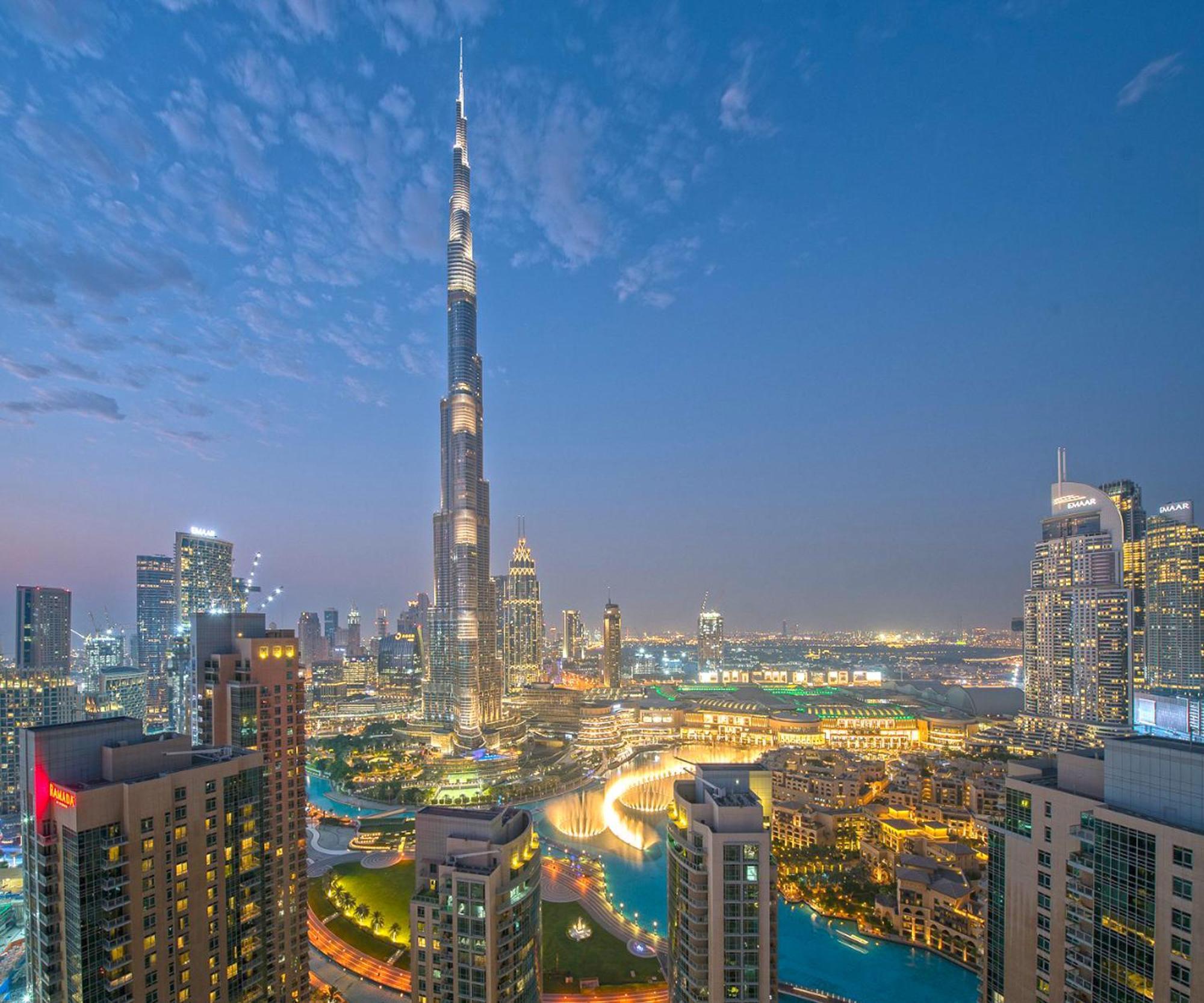 Spectacular Burj Khalifa View 2Br 29 Boulevard Tower 2 迪拜 外观 照片